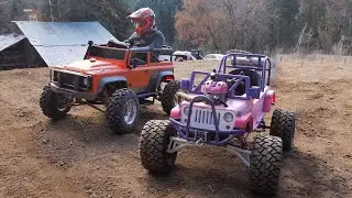 KTM 525 Power Wheels Land Rover Build - Hessick Moto