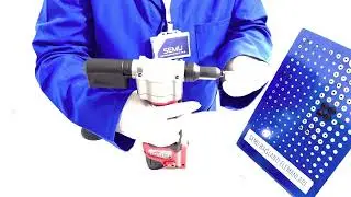 şarjlı perçin makinası