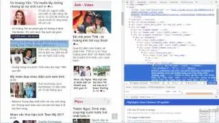 Hướng dẫn lấy CSS Selector theo thủ thuật cho Youtube News Creator