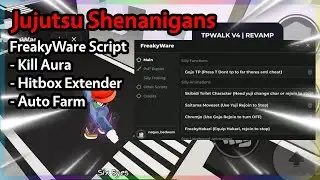 ⭐ Jujutsu Shenanigans Script | Kill Aura, Auto Farm, Hitbox Extender | Roblox Pc/Mobile Executor