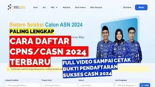 CARA DAFTAR CPNS 2024 TERBARU