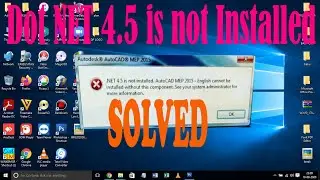 .NET Framework 4.5 is not Installed Error.. Solved !!!! #FiluZMedia
