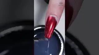 Silver Mirror Spider Nail Design| BORN PRETTY
