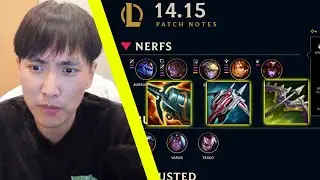 Ezreal Buffs Are Getting Reverted? | Doublelift Reacts to the 14.15 Patch Notes