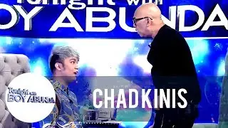 Tito Boy checks how strong Chad Kinis wig is | TWBA