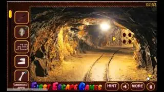 Underground Mining Tunnel Escape Walk Through - FirstEscapeGames