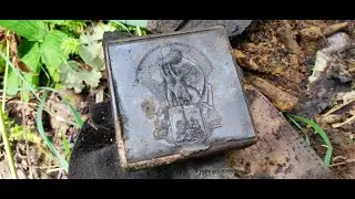 Портсигар бойца. Коп по войне .Военная археология. Фильм 92.