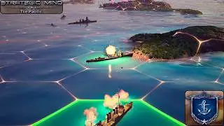 Let's Play Strategic Mind - The Pacific (USA) #8 Midway: Crushing Japanese Battleship Group, Nearly