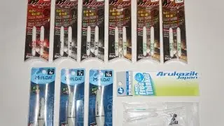 Бомбарды Tict M-Caro, M-Float, бомбарды Arukazik: анбоксинг, краткий обзор и приманки.