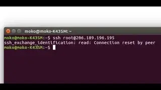 How to solve SSH Ubuntu - ssh_exchange_identification: read: Connection reset by peer