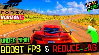 ➢Forza Horizon FPS Boost Guide | Fix LAG & Stutters | Low End PC | *BEST SETTINGS*