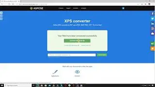 How to convert XPS to PDF using Aspose.Page XPS Converter