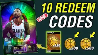 ✨LILLARD '23✨NBA 2K CODES 2K MOBILE CODES - NBA 2K MOBILE REDEEM CODES 2024