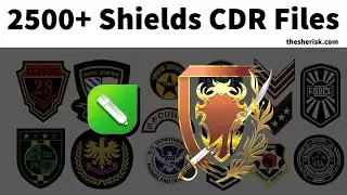 2500+ Shields Logo Templates Download In CDR Files |Sheri Sk|