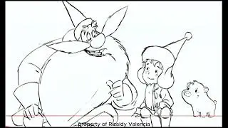 Santa's Apprentice Toonboom line test by Rizaldy Valencia