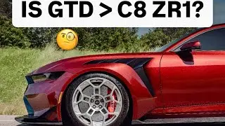 JEALOUS! C8 ZR1 does 233mph vs. Mustang GTDs 202 Top Speed…