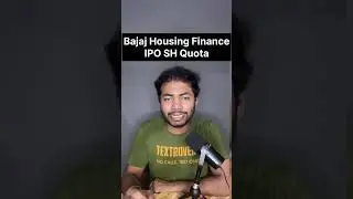 Bajaj Housing Finance IPO SH Quota😲Record Date    #shorts #stocknews #nifty50 #ipo