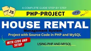 🏠 House  Rental Management System in PHP and MYSQL || PHP PROJECT 🚀 ||