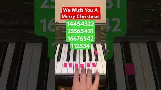 How To Play We Wish You A Merry Christmas | Easy Piano Tutorial 