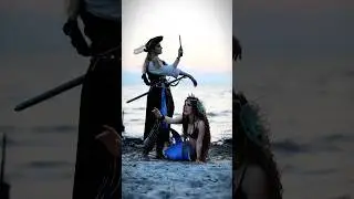 If The Little Mermaid made a deal with a pirate instead of the sea witch 🏴‍☠️🧜‍♀️ w/ @Dajackies