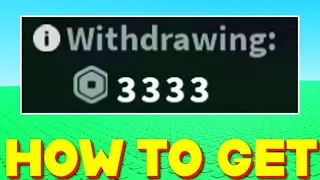 HOW TO WITHDRAW CREDITS/ROBUX & MAKE GAMEPASS in GREEDY NOOBS! ROBLOX