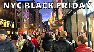 ✨NYC Christmas Walk✨SoHo on Black Friday 2022