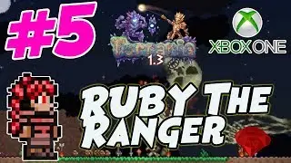 Terraria 1.3 Xbox Let's Play - 🏹 Ranger Playthrough - Bag o' Bones! #5