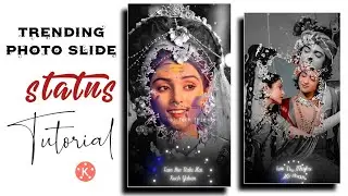 Radha Krishna status Editing | Kinemaster Video Editing New | Status kaise banaye
