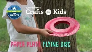 Make a Paper Plate Flying Disc | Crafts for Kids | PBS KIDS for Parents