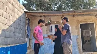 Stepmother's life... plastered the stepmother's house. Completed