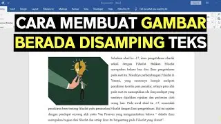 Cara Membuat Tulisan Disamping Gambar Word