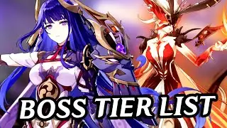 GENSHIN BOSS TIER LIST as a solo Amber Main