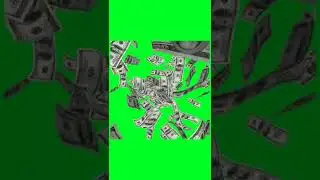 Money Rain green screen effects 