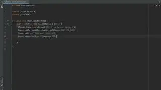 Flow Layout in JAVA SWING