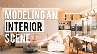 How to model interior scene in blender 2022