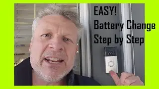EASY FIX! Ring Doorbell Generation 1 Battery Replacement