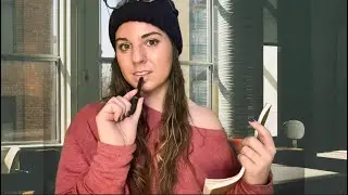 Flirting With You In Art Class || You're The New Student [ASMR]