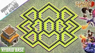 NEW Town Hall 8 (TH8) Hybrid Base 2020 with REPLAY | TH8 Base with COPY LINK - Clash of Clans