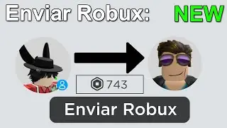 Como transferir robux a un amigo gratis a otra cuenta 2024