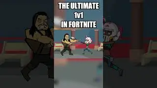 The ultimate 1v1 in Fortnite... #fortnite #shorts