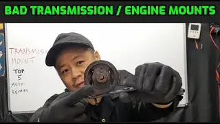 WORN TRANSMISSION MOUNT? ENGINE MOUNT?