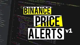 Price Alerts on Binance v1