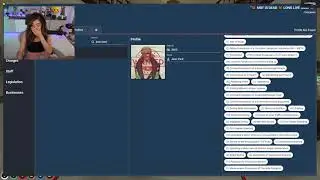 Pokimane sees XQC (Jean Paul)'s Criminal Record | GTA RP Nopixel 3.5