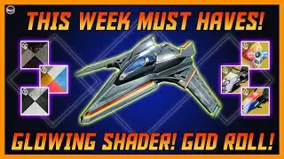 Destiny 2 Weekly Reset Rundown! Photo Finish Shader - It's Nuts! Banshee God Roll! New Hotfix!