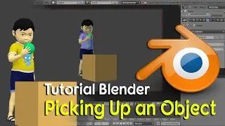 Tutorial Blender Picking Up an Object (Child of)