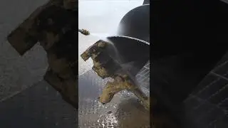 Washing a MUDDY Skid Steer Auger!