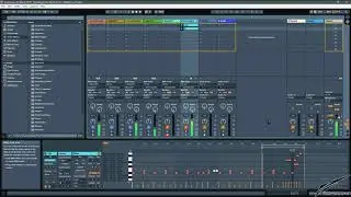 Live performance using BlueARP & follow action feature