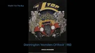 ZZ Top - 1983 Monsters Of Rock - Donnington Park