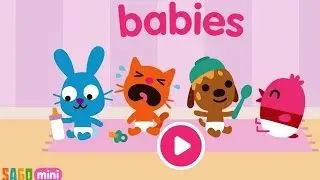 Sago Mini Babies | Sago Mini Малыши - Развивающий мультик (ИГРА) | Children's cartoon game