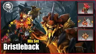 DOTA 2 BRISTLEBACK EPIC BEST MIX SET Blastforge Exhaler of the Crimson Witness + Piston Impaler